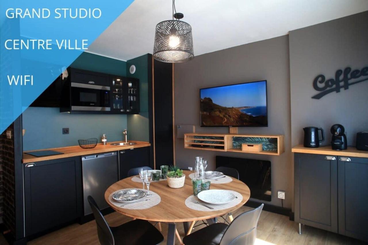 Charmant Studio Centre Ville Grand Confort Gare Saint-Quentin  Luaran gambar